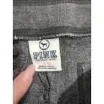 PINK - Victoria's Secret  Love Pink Gray Sweat Pants Crop Capri Womens L Large Photo 1