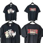 The Bar Vintage Y2K Brian's Deland Florida T Shirt Black XL Extra Large Graphic Tee Photo 1