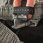 Sanctuary  Houndstooth Gray Plaid Cargo Joggers Elastic Waist and Hem Womens XS Photo 5