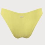 BERLOOK Yellow Solid Low Waisted Bikini Bottom ONLY 40 Photo 7
