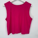 Vintage Denim Republic Pink Ribbed Button Photo 2