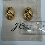 J.Crew Women Textured Oversized Metallic-Stud Statement Earrings Photo 4