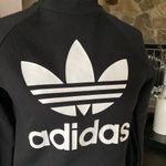 Adidas  Trefoil TRF Crew Sweat Black Sweater Size XS NWT Photo 8