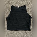 Free People Movement x Onzie Black Mesh Active Cropped Tank Top Size undefined Photo 1