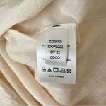 Venus Striped Strapless Embroidered Maxi Dress Metallic Boho Women’s Large Photo 8