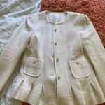 Anthropologie Cream Blazer Photo 0