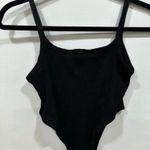 ZARA  black ribbed bodysuit Medium 5584/303 Photo 3
