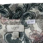 Loft  Multicolor Paisley Sheer Kimono Cover Up Women One Size | 19-28 Photo 3