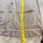 Decree  Women's Sz Large Gray Button Up Long Sleeve Cardigan Front Pockets Cotton Photo 15