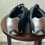 Coach : Jenny Sneaker (A1625) Black/Silver Signature C canvas/leather- Velcro- 7 Photo 5