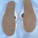 Banana Republic Cream Braided Sandals Size 9 Photo 5
