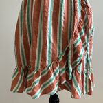 LC Lauren Conrad Lauren Conrad Faux Striped Wrap Mini Dress Ruffle Sleeves Size XS Photo 6