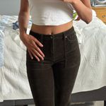 Blue Spice Green Corduroys pants Photo 1