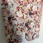 For Love & Lemons Tiffany Floral Bike Shorts Medium Pink Gray Black Photo 6