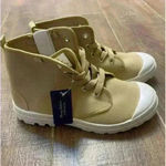 Tommy Bahama  nude high tops lace ups side zip mushroom bouts. Sz 10.‎ NWT Photo 1