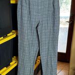 Valerie Stevens  Pure 100% Wool Black and White Houndstooth Dress Pants Size 10 Photo 0
