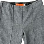 Anthropologie Cartonnier Womens Knit Pants Size S Cropped Flare Office Casual Gray Photo 3