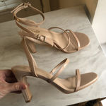 mix no. 6 Nude Strappy Low Heels  Photo 0