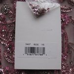 Mac Duggal 5497 Womens Embellished V Neck 3/4 Sleeve A Line Gown Dress Photo 14