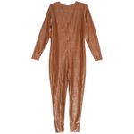 SKIMS  Shimmer Catsuit Full Length Bodysuit Copper 3X NWT Photo 4