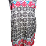 Stetson  Gray and Pink Halter Neck Knee Length Cotton‎ Dress Western Size Medium Photo 2