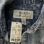 MIA NWT, Ryan Michael Cotton-Blend Denim Shirt Dress, Sz M Photo 12