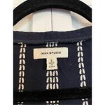 Max Studio  navy rope trim tank dress small Photo 3