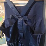 CeCe by Cynthia Steffe women's size 6 shiny satin ribbon "CARA" sheath dress Photo 5