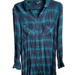 Timing  Blue Plaid Dress Sz Medium‎ Photo 0