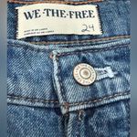 We The Free NWT FREE PEOPLE Slim Shade Selvedge Boyfriend Blue Jeans Size 24 Photo 8