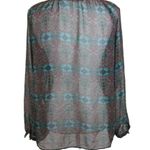 ZARA BASIC See Through Long Sleeve Blouse Photo 3