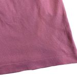 Lululemon  6 Swiftly Tech Racerback Tank Top Rose Pink Metallic Silver Stripe‎ Photo 3