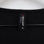 American Giant Ribbed Scoop Neck T Shirt Black Short Sleeve Made in USA Size S Photo 2