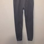 Light grey fleece lined warm layering leggings Gray Size M Photo 2