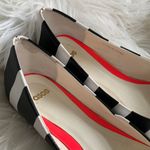 ASOS Black, White, and Neon Pink Ballet Flats Photo 4