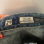 Miss Me  Boyfriend Bermuda Shorts Long Y2K Vintage Dark Wash Women's size 29 Photo 1