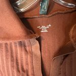 Urban Outfitters  Out From Under Red Collared Ribbed Knit Crop Top M/L Photo 2