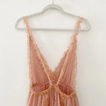 CHIO / Revolve Short Polka Dot Frill Dress in Blush NWOT Size S Retail $394 Photo 10