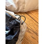 SheIn  Jacket Womens Large Beige Puffer Coat Zip Front Quilted Cropped Hem Warm Photo 6