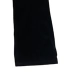 Betabrand  Classic Dress Yoga Pant Black Velvet W0104-BAV‎ Size XL Dressy Holiday Photo 2