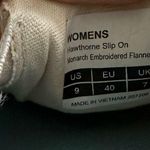 Seavees Hawthorne Slip On Sneakers In Monarch Embroidered Flannel Photo 4