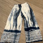 Parsley and Sage womens S blue tie dye Pull on pants Artsy Boho Hippie Photo 2