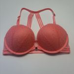 Victoria's Secret  Bombshell Plunge Super Push-up Bra 34C Lace Front Closure NEW Photo 3