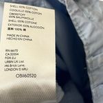 Anthropologie Maeve Tapered Cargo Pants Size 4 Iris Blue Cropped Casual Photo 11