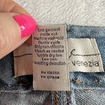 Venezia Plus 16 Wide Big Cuff Straight Leg Jeans Bling Y2K Vtg Grunge Streetwear Blue Photo 7