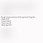 Roxy Midnight Avenue Wide Leg Lightweight Pants women’s Size XL orange floral Photo 8