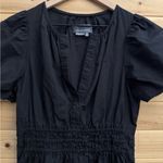 Anthropologie Size Medium Black The Somerset Mini Tiered Cocktail Party Dress Photo 4