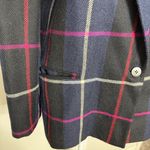 Giorgio Armani Vintage  Plaid Wool Blazer Photo 9