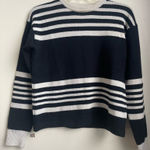 frame denim Frame Cashmere Stripped Sweater Excellent Condition Missing Size Tag Est. Small Photo 0