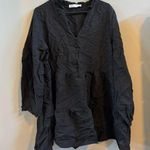 ZARA  Black Long Sleeve Dress Photo 0